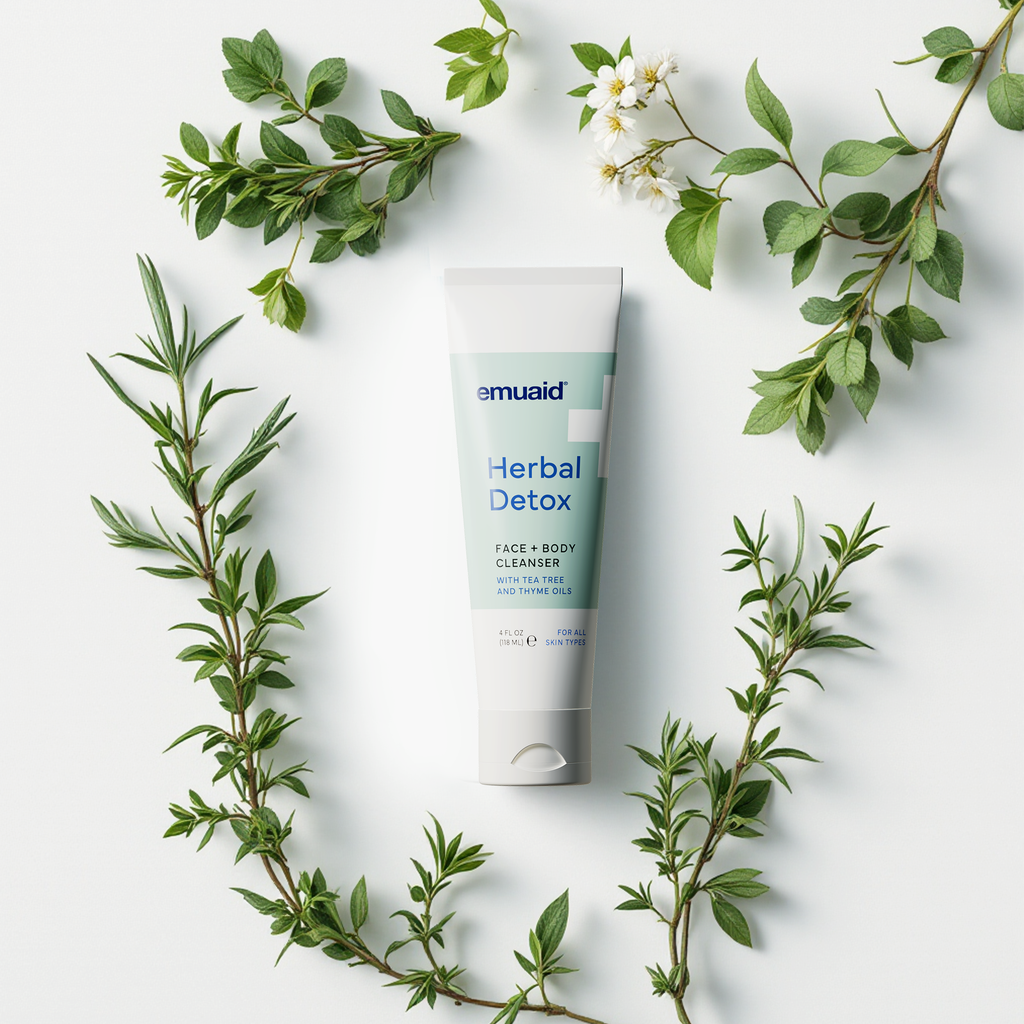 EMUAID Herbal Detox Limpiador Facial + Corporal 4oz EMUAID Herbal Detox Limpiador Facial + Corporal 4oz