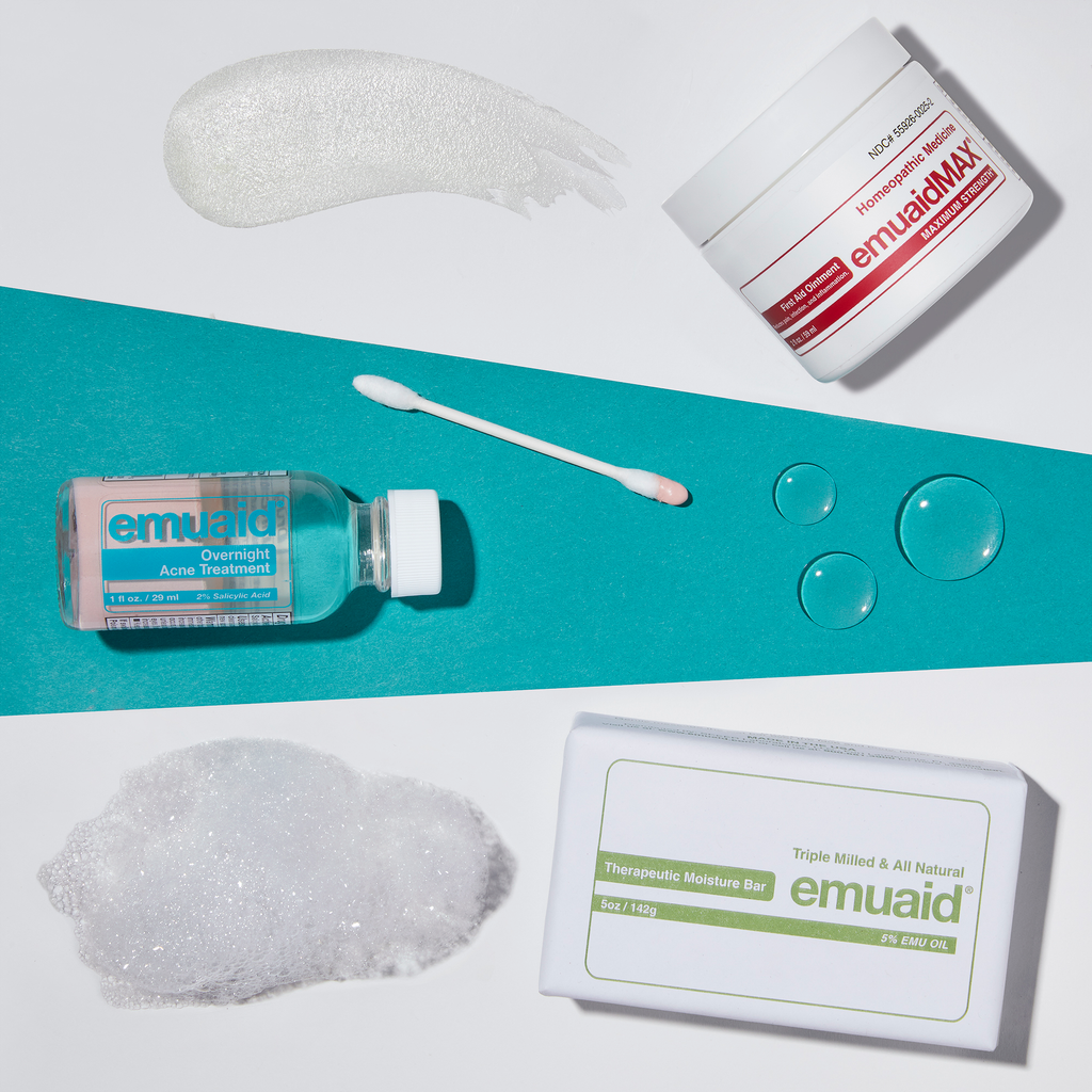 EMUAID Trío para eliminar EMUAID y la rosácea EMUAID Trío para eliminar EMUAID y la rosácea