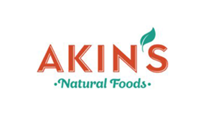 Logotipo de Akins Natural Foods