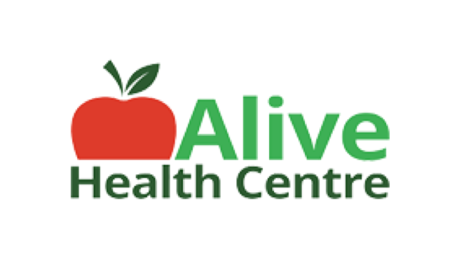 Logotipo del Centro de Salud Alive