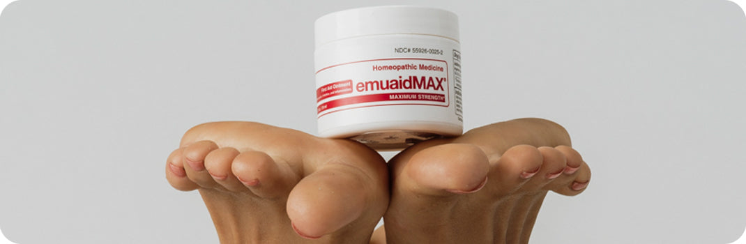 EMUAID los patógenos y elimina las verrugas plantares y palmares sin congelar ni quemar*.