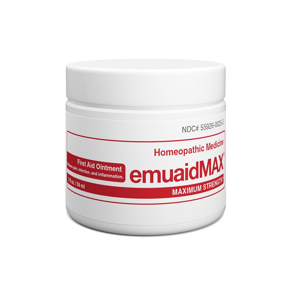 ungüento homeopático emuaidmax máxima potencia