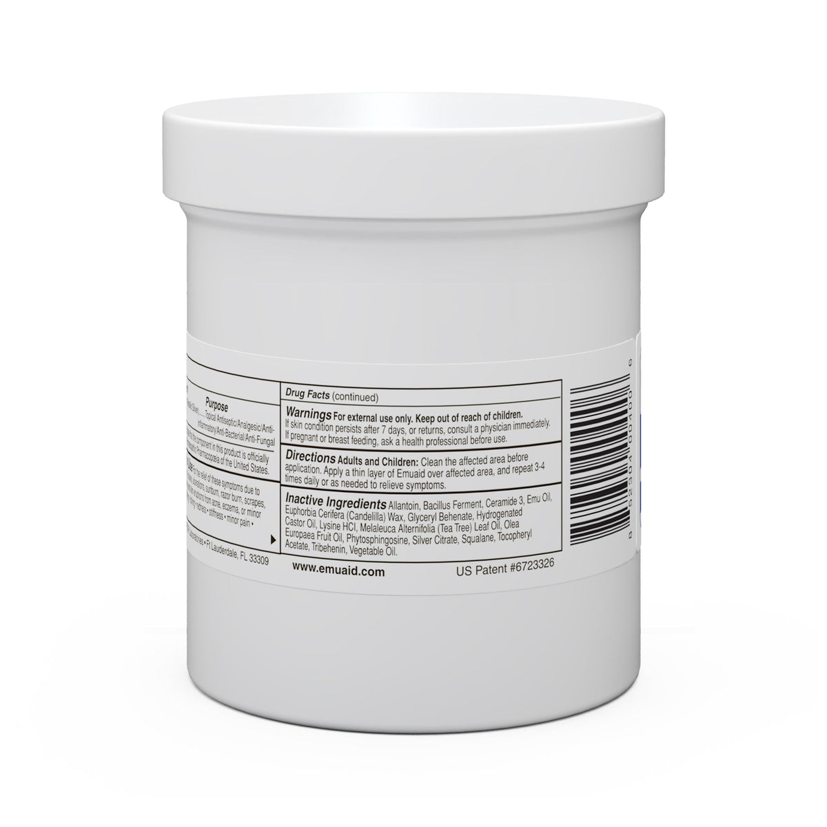 emuaidmax pomada envase con etiqueta e ingredientes