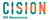 Esta es una imagen del logotipo de Cision.