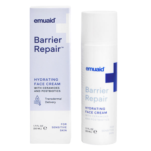 emmaud barrier repair crema facial hidratante estuche y frasco