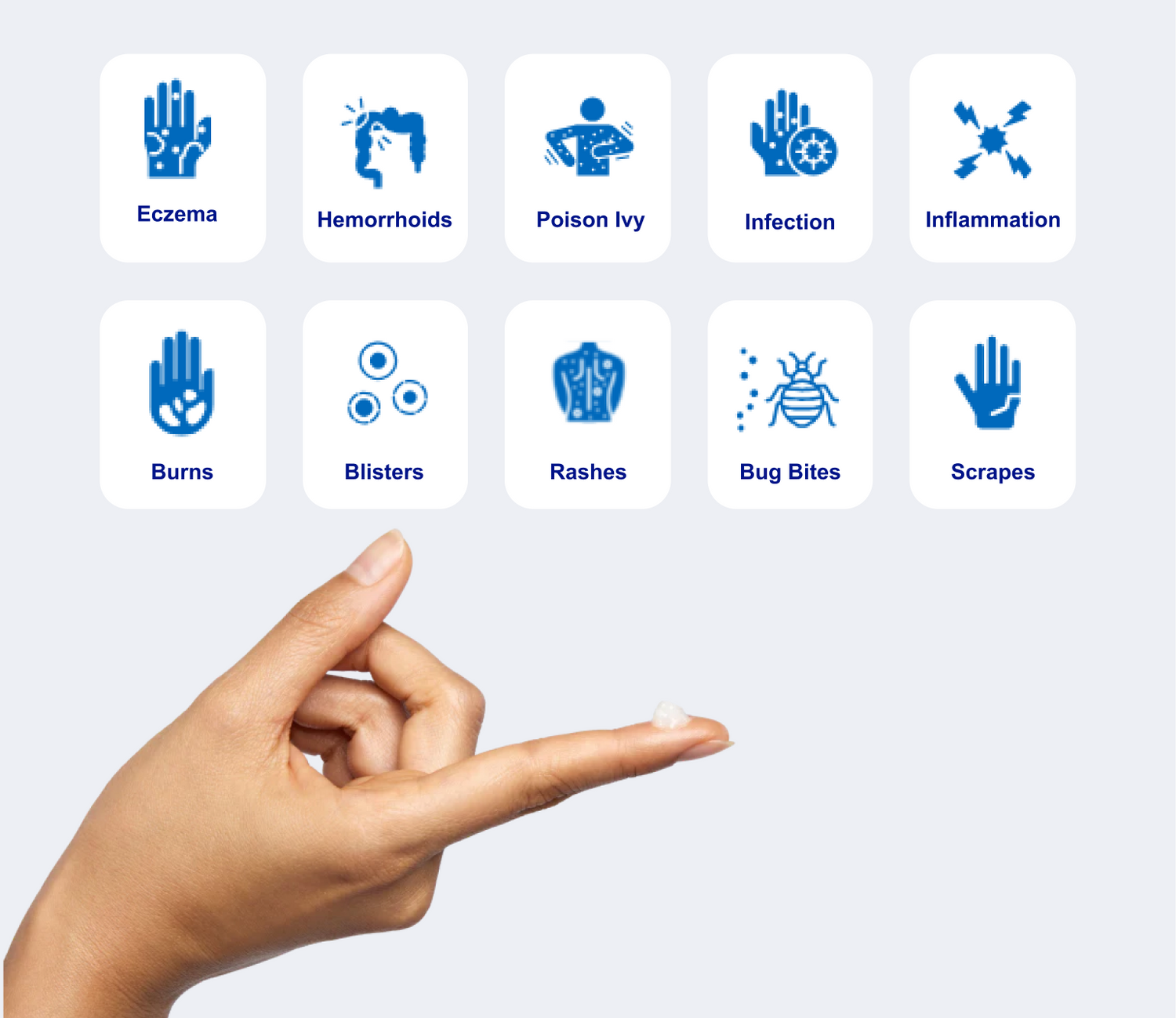 Eficaz para muchas afecciones de la piel
