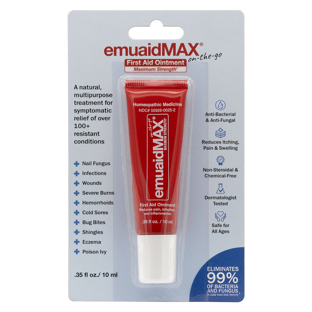 emuaidmax pomada de primeros auxilios envase de máxima potencia