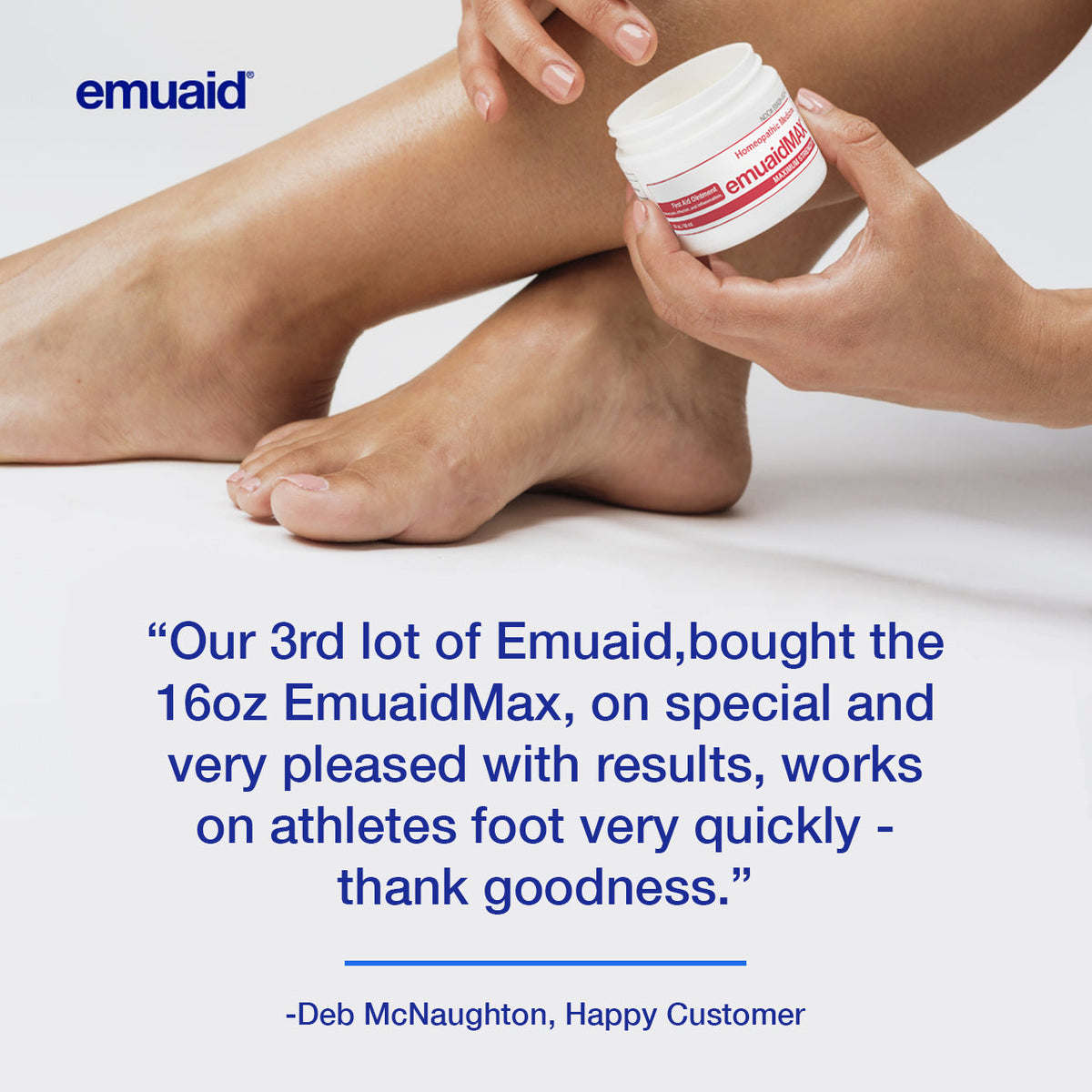 ungüento emuaidmax con testimonio