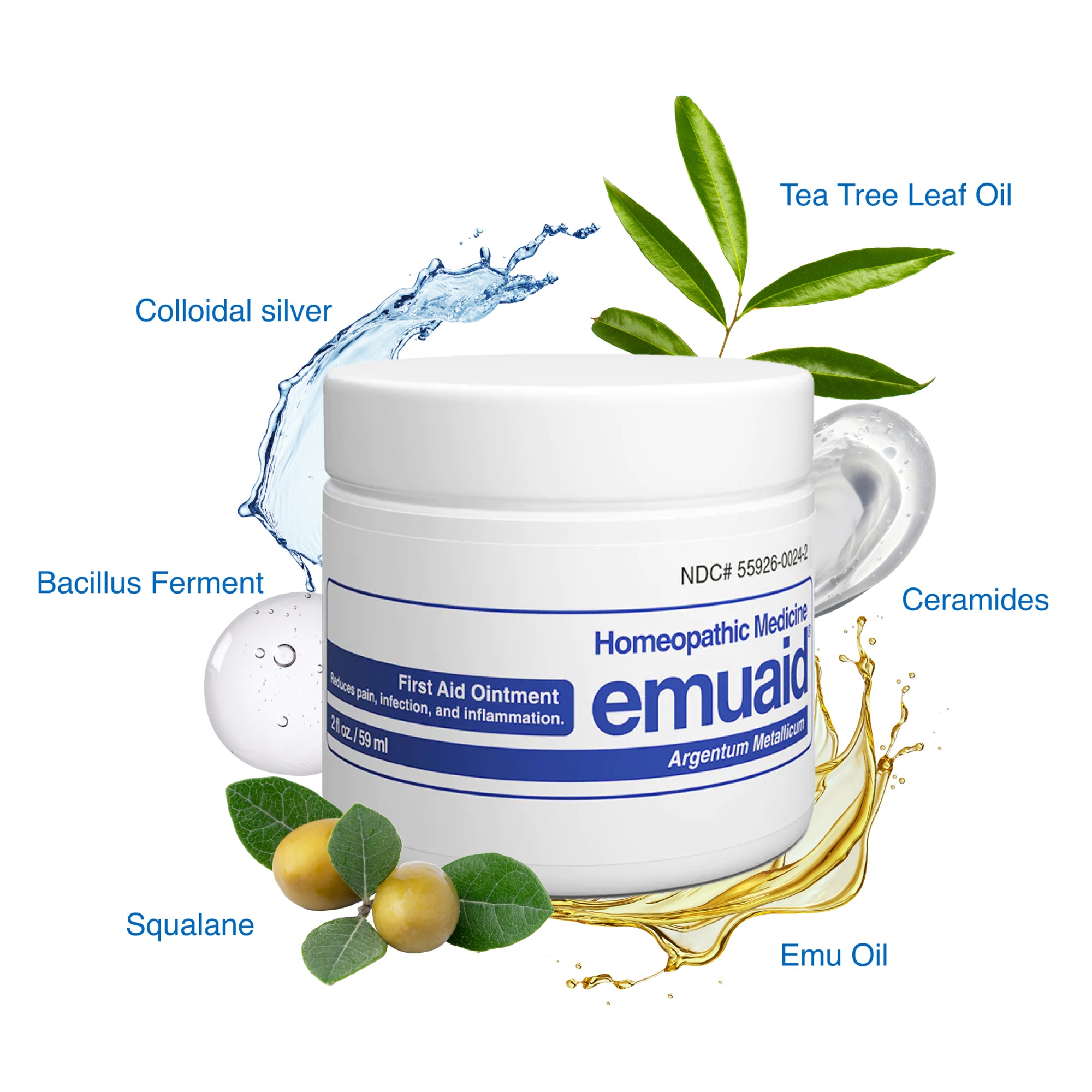 EMUAID® Pomada de primeros auxilios 2oz