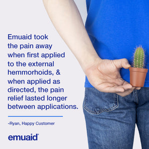 EMUAID® - Alivio rápido de las hemorroides