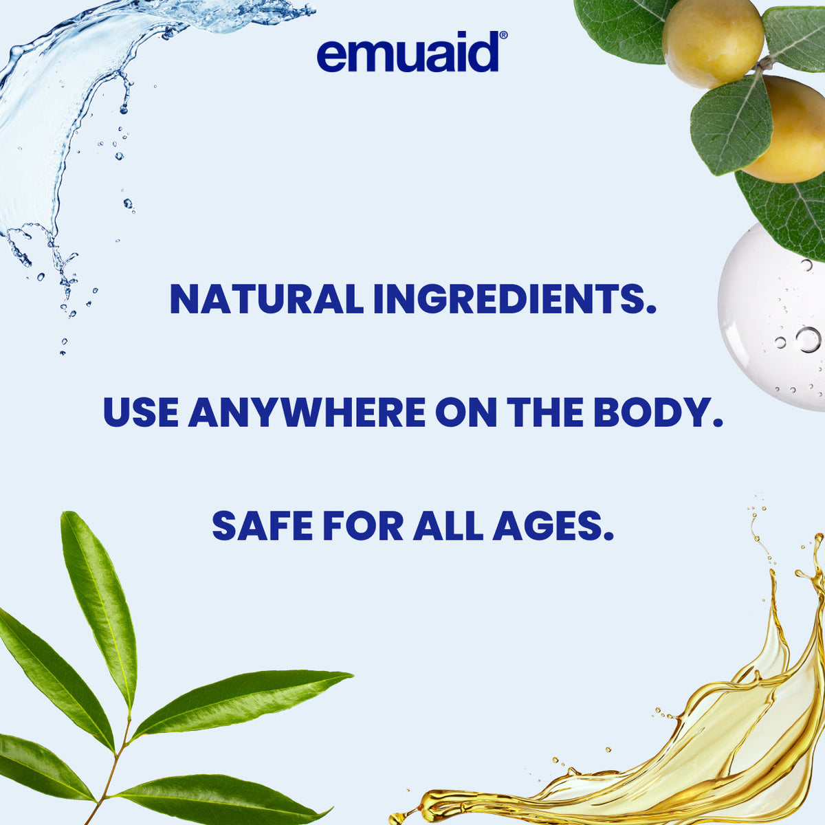 ingredientes naturales seguros para todas las edades
