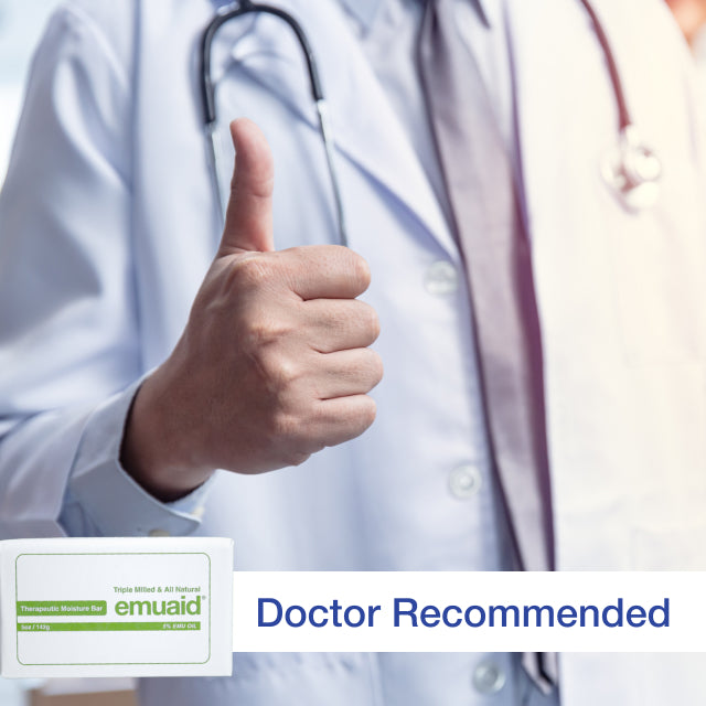 el médico aprueba el producto emuaid