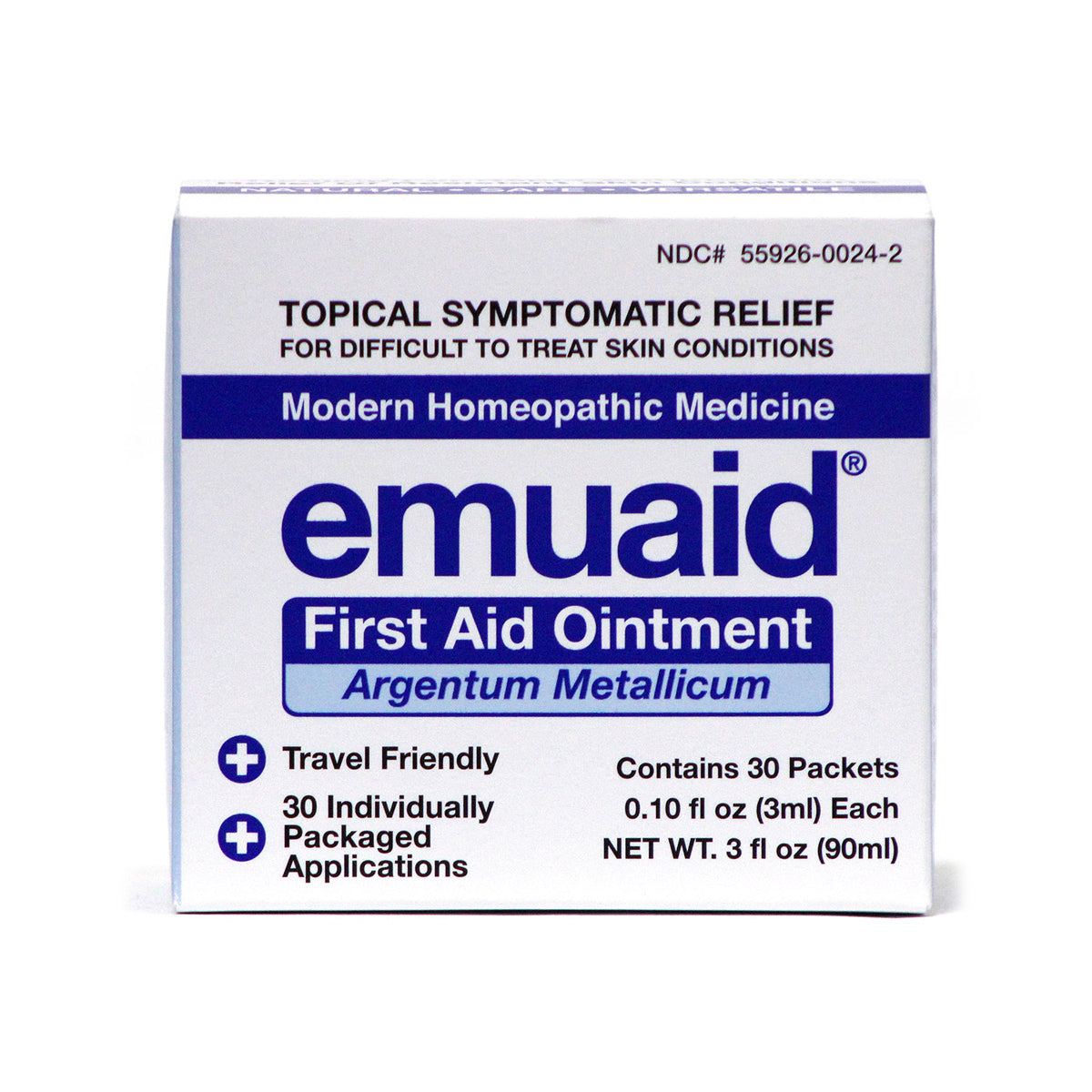Esta es una imagen del EMUAID® Regular First Aid Ointment 30 Days Travel Pack.